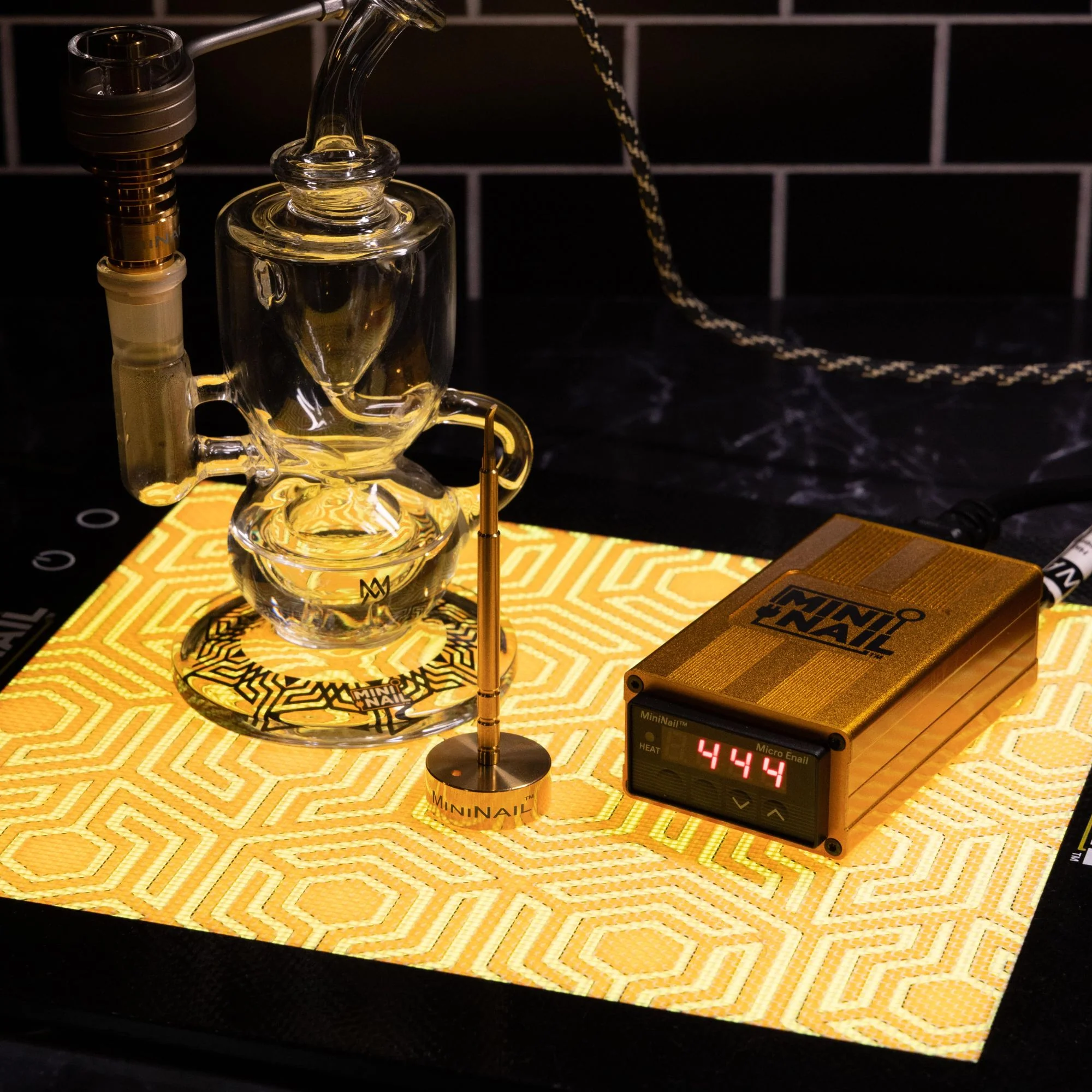 Backlit SlabPad Color Changing Dab Mat - Image 4
