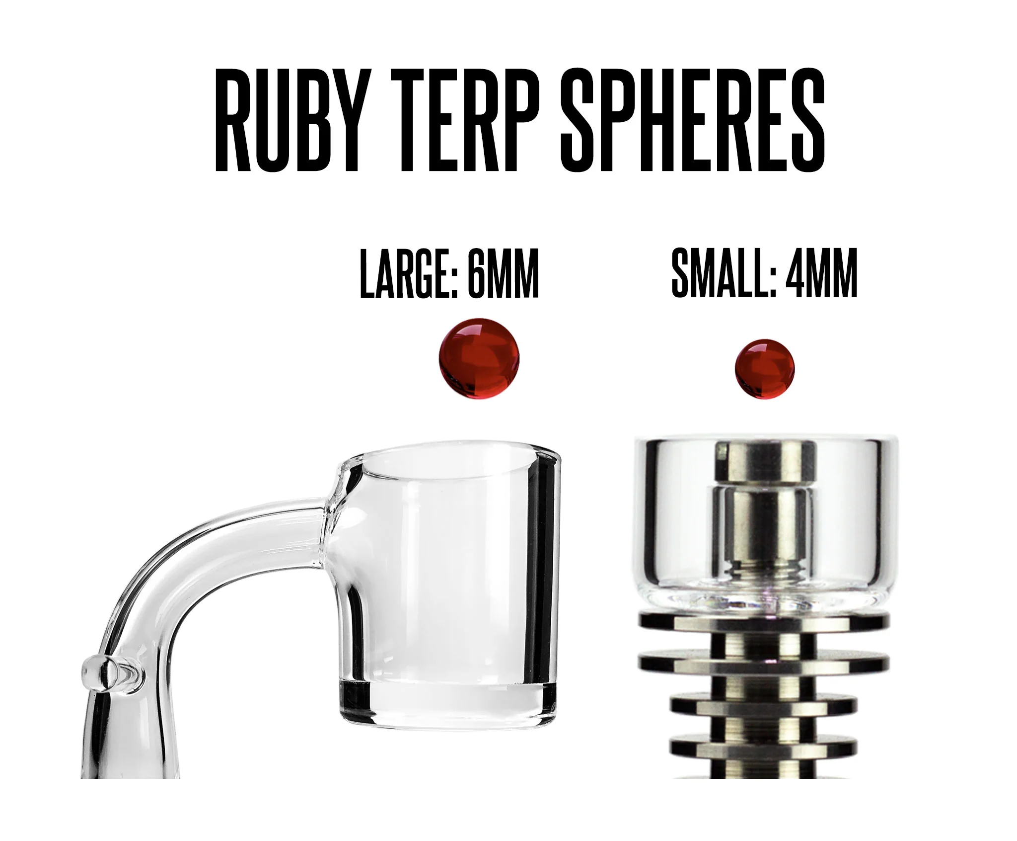 Small Ruby Terp Pearl 3-Pack (4mm) - Image 5