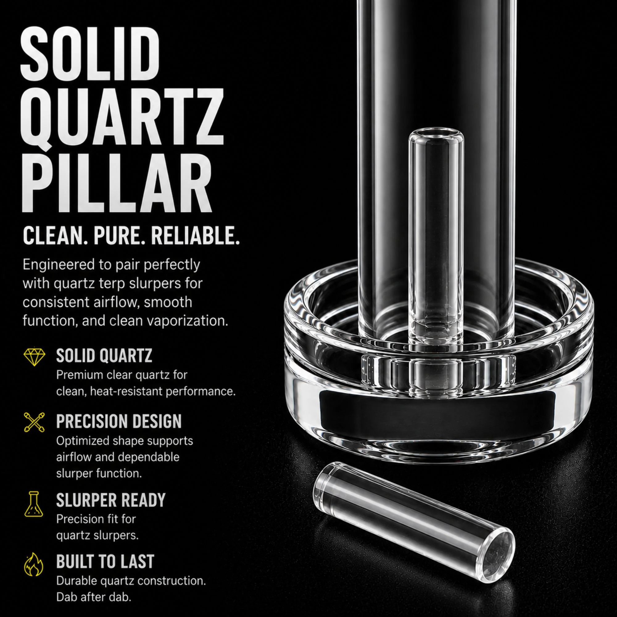 Solid Quartz Pillar - Image 3