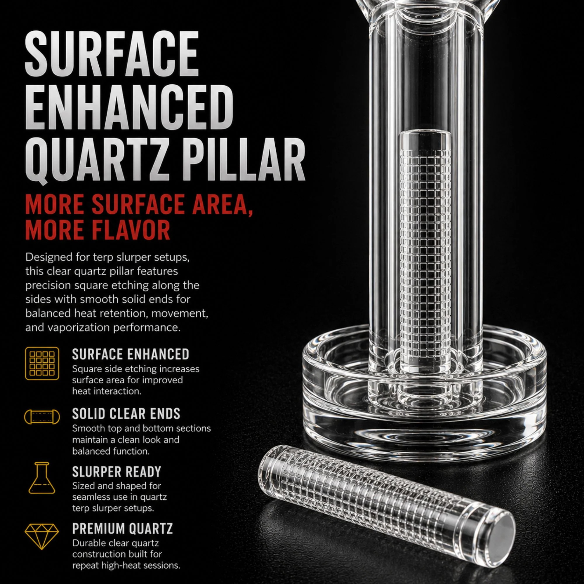 Surface Enhanced Quartz Pillar - Image 3