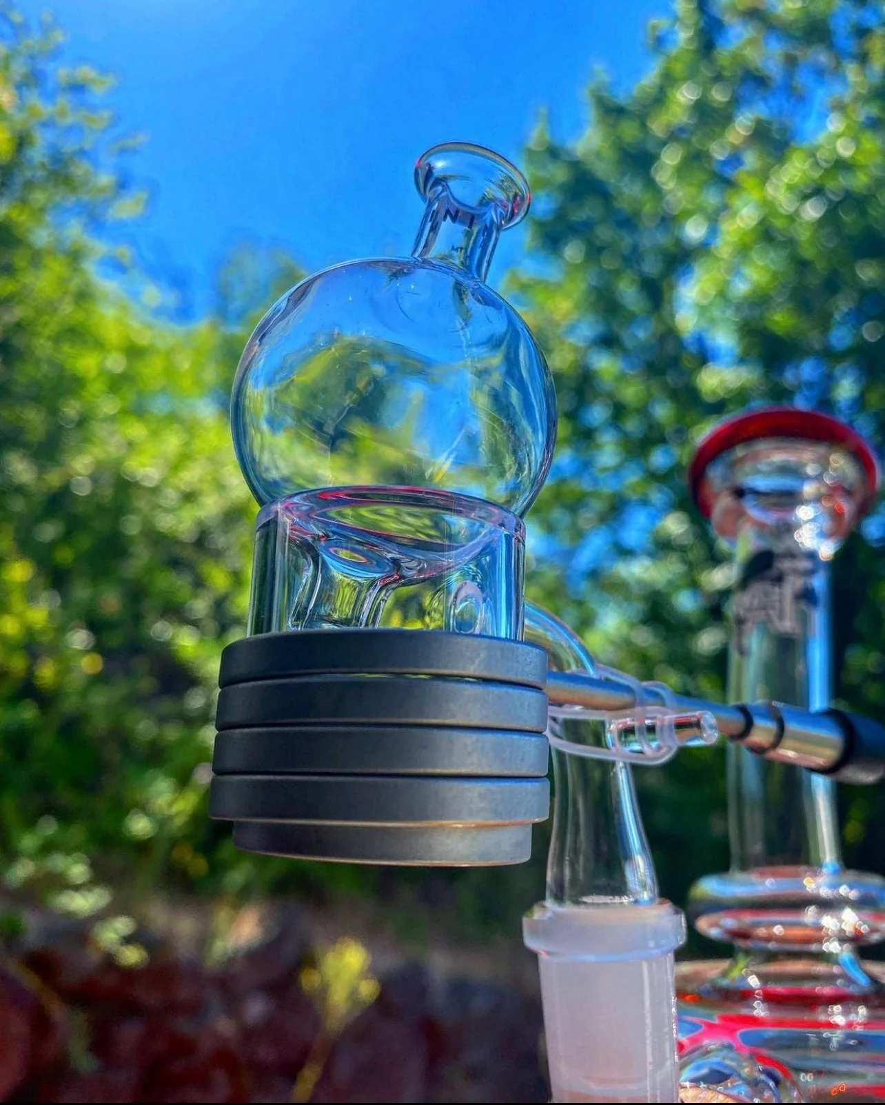 XL Glass Bubble Cap - Image 2
